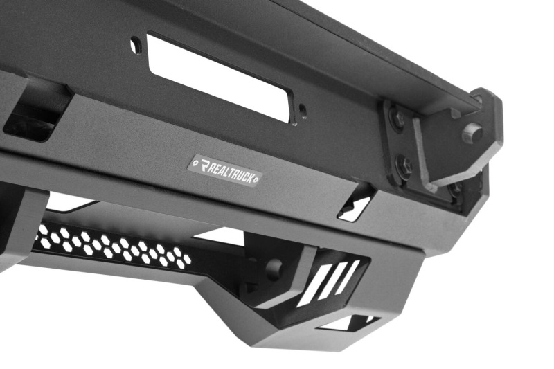 Jeep Wrangler JLU Bumper - Front - Go Rhino - Trailline - Textured Black - `18-`26
